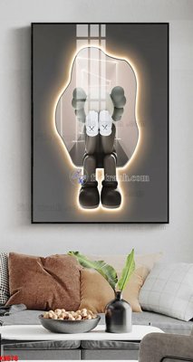 Download file File tranh kawas gấu bearbrick KW676 (gốc) in mica ốp bếp