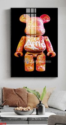 File gốc File tranh kawas gấu bearbrick KW716 (thiết kế) độc quyền