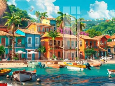 Tải file File gốc in tranh paris tháp Eiffel LD104 (ảnh gốc) in gạch men