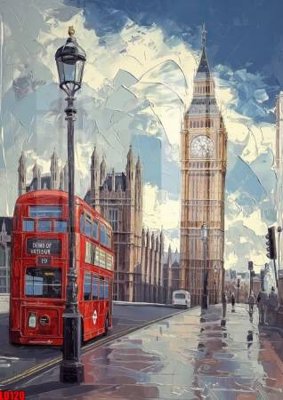 Tải file File gốc in tranh paris tháp Eiffel LD120 (gốc) làm file tranh quảng cáo