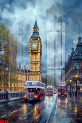 File in lụa File gốc in tranh paris tháp Eiffel LD255 (hoa văn) File gốc in tranh paris tháp Eiffel LD255