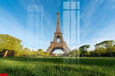 Tải file File gốc in tranh paris tháp Eiffel LD308 (ảnh gốc) in gạch men