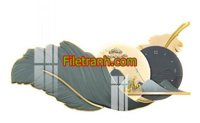 File in lụa File in tranh decor gắn led LED1033 (chất lượng cao) File in tranh decor gắn led LED1033