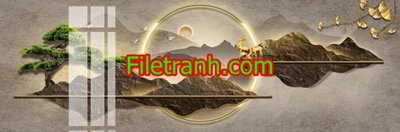 File in ấn chuyên nghiệp File in tranh decor gắn led LED1035 (file gốc)