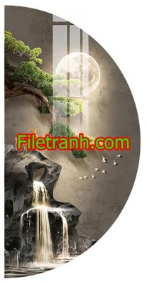 Tải file File in tranh decor gắn led LED1069 (gốc) làm file quảng cáo