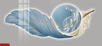 Ảnh gốc File in tranh decor gắn led LED1234 (nét căng) in mica