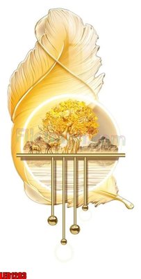 File gốc File in tranh decor gắn led LED1283 (PNG) chất lượng cao