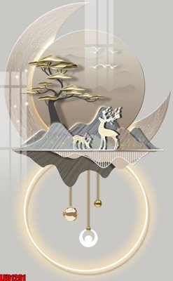 File gốc File in tranh decor gắn led LED1291 (cho in UV) siêu nét