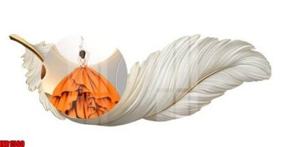 File tranh gốc File in tranh decor gắn cắt led LED1580 chủ đề hiện đại