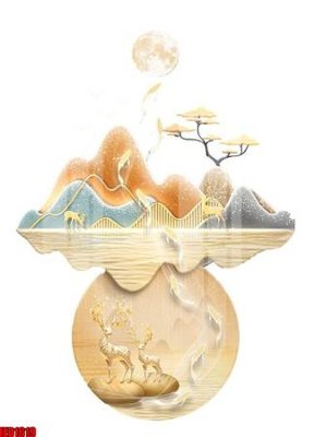 Tải file File in tranh decor gắn cắt led LED1619 (gốc) chủ đề hoa sen