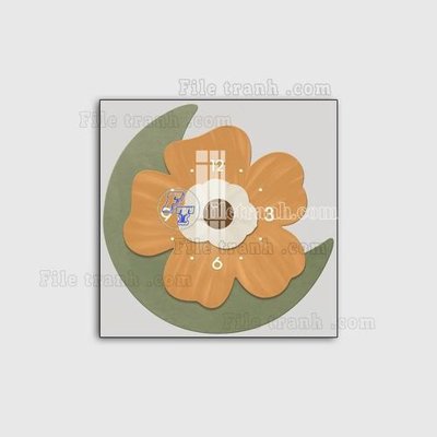 File gốc File in tranh decor gắn led LED165 (in lụa) trang trí tường