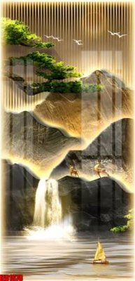 Hình ảnh gốc File in tranh decor gắn cắt led LED1678 (để in khổ lớn)