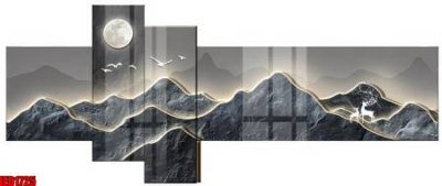 File gốc File in tranh decor gắn cắt led LED1725 (trang trí) phòng trẻ em