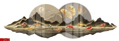 File gốc File in tranh decor gắn cắt led LED1734 (AI/EPS) cho in ấn