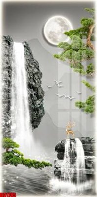 File tranh File in tranh decor gắn cắt led LED1785 (ảnh gốc) độc quyền