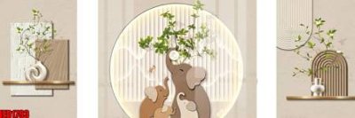 File in trần File in tranh decor gắn cắt led LED1793 (bản gốc) phong cảnh