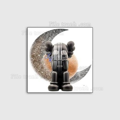 File in mica File in tranh decor gắn led LED182 (ảnh gốc) đẹp