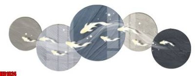 File in trần File in tranh decor gắn cắt led LED1824 (bản gốc) đại dương