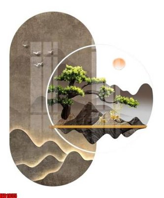 File gốc File in tranh decor gắn cắt led LED1855 (cho in UV) siêu nét