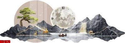 File in trần File in tranh decor gắn cắt led LED1870 (file gốc) hoa văn 3D