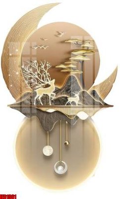 File tranh File in tranh decor gắn cắt led LED1961 (ảnh gốc) sắc nét hoàn hảo