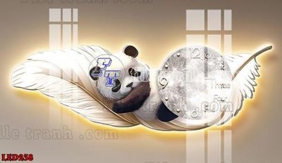 File in trần File in tranh decor gắn led LED238 (bản gốc) bầu trời