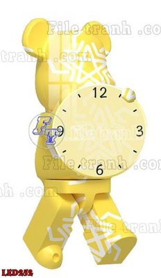 File in ấn cao cấp File in tranh decor gắn led LED252 (file gốc)