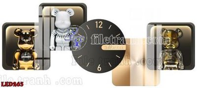 File ảnh File in tranh decor gắn led LED263 (gốc) dùng in Pano