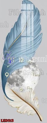 File tranh gốc File in tranh decor gắn led LED313 (sắc nét từng chi tiết)