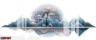 File gốc in tráng gương File in tranh decor gắn led LED327 chi tiết