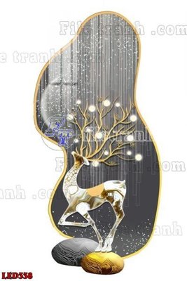 Cung cấp file tranh gốc File in tranh decor gắn led LED338 độc quyền