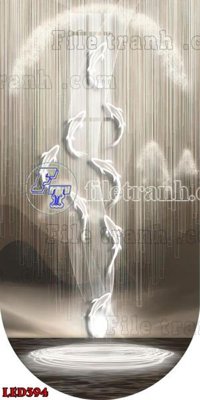 File gốc File in tranh decor gắn led LED394 (cho in ấn) từ Filetranh.com