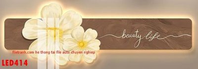 File tranh File in tranh decor gắn led LED414 (gốc) chủ đề con người