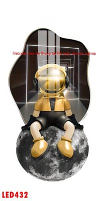 File gốc File in tranh decor gắn led LED432 (chuẩn màu) cho in offset