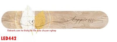 File gốc File in tranh decor gắn led LED442 (in mica) làm bảng hiệu