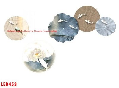 Download file tranh File in tranh decor gắn led LED453 (file gốc PSD)