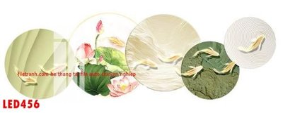 File gốc File in tranh decor gắn led LED456 (cho in ấn) từ Filetranh.com