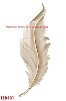 File tranh File in tranh decor gắn led LED501 (bản gốc) in canvas