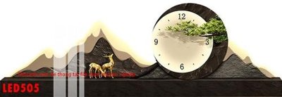 File in lụa File in tranh decor gắn led LED505 (phong cảnh) File in tranh decor gắn led LED505