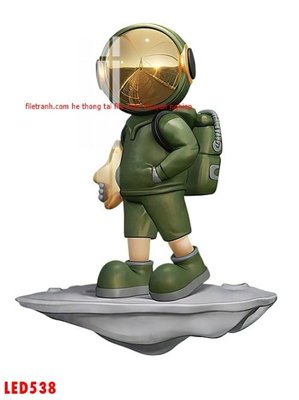 File tranh File in tranh decor gắn led LED538 (gốc) chủ đề trẻ em