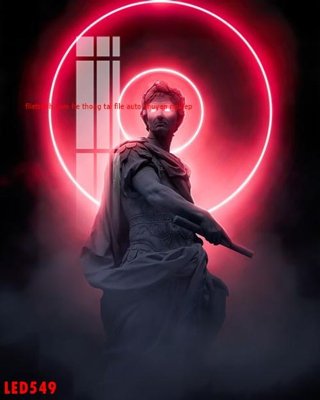 Download file gốc File in tranh decor gắn led LED549 (in lụa) cao cấp