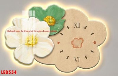 Tải file File in tranh decor gắn led LED554 (ảnh gốc) in gạch 3D