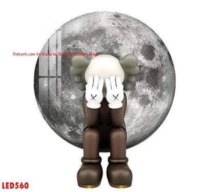 Download file gốc File in tranh decor gắn led LED560 (in lụa) cao cấp