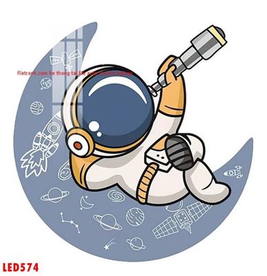 Tải file File in tranh decor gắn led LED574 (gốc) in ấn chất lượng