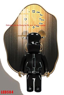 Hình ảnh file gốc in trần nhà File in tranh decor gắn led LED584