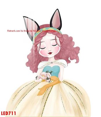 Tải file gốc File in tranh decor gắn led LED711 (bản PSD) gốc