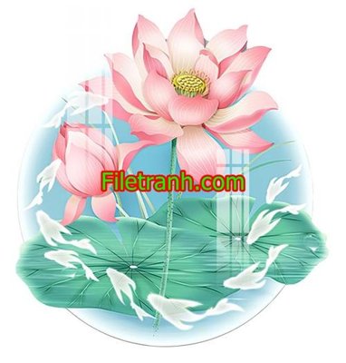 Tải file File in tranh decor gắn led LED836 (gốc) in nhanh