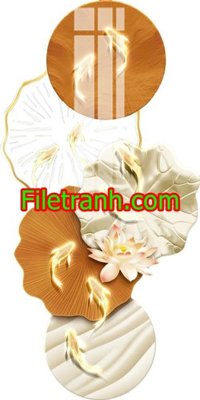 File gốc File in tranh decor gắn led LED844 (cho in ấn) độc quyền