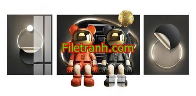 File gốc in tráng gương File in tranh decor gắn led LED970 chi tiết