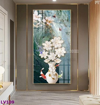 File ảnh Tranh trang trí lối vào 1 tấm LV109 (gốc) in standee